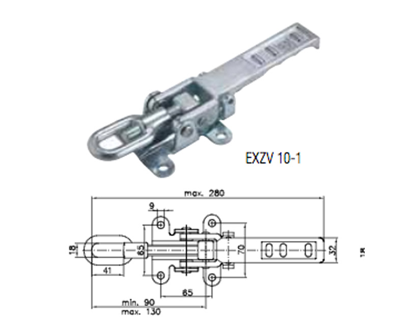Excentrický zámok Winterhoff EXZV 10-1