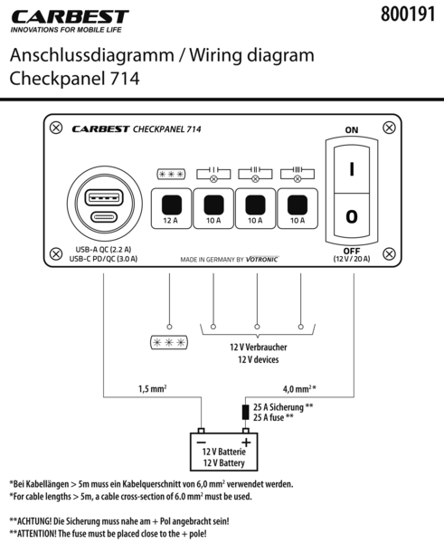 Kompaktný panel 714 - strieborný - USB-A a USB-C</p>