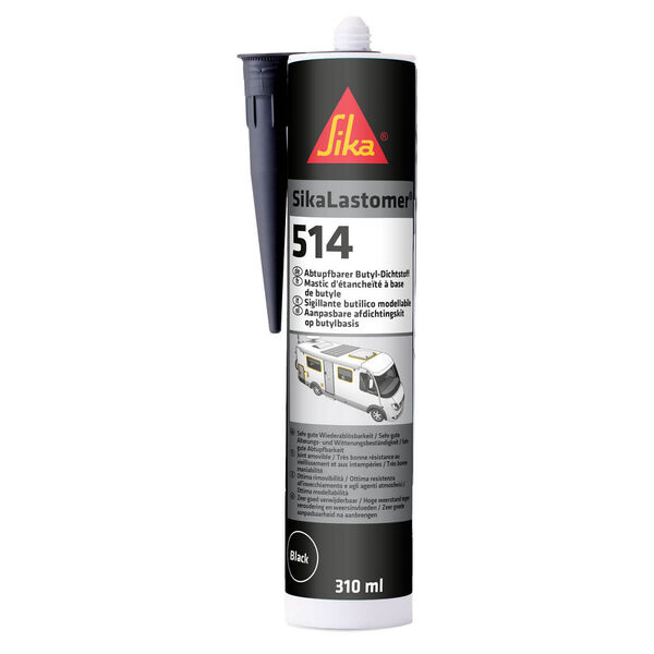 SikaLastomer 514 čierny, 310 ml