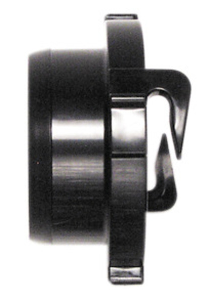 Bayonet lock for outlet hose