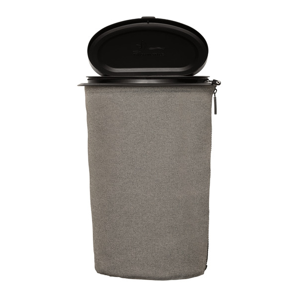 Odpadkový kôš Flextrash, 9 litrov, sivý