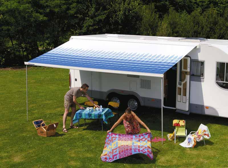 Markíza Omnistor 8000 4,5 m Blue Sky Housing Silver