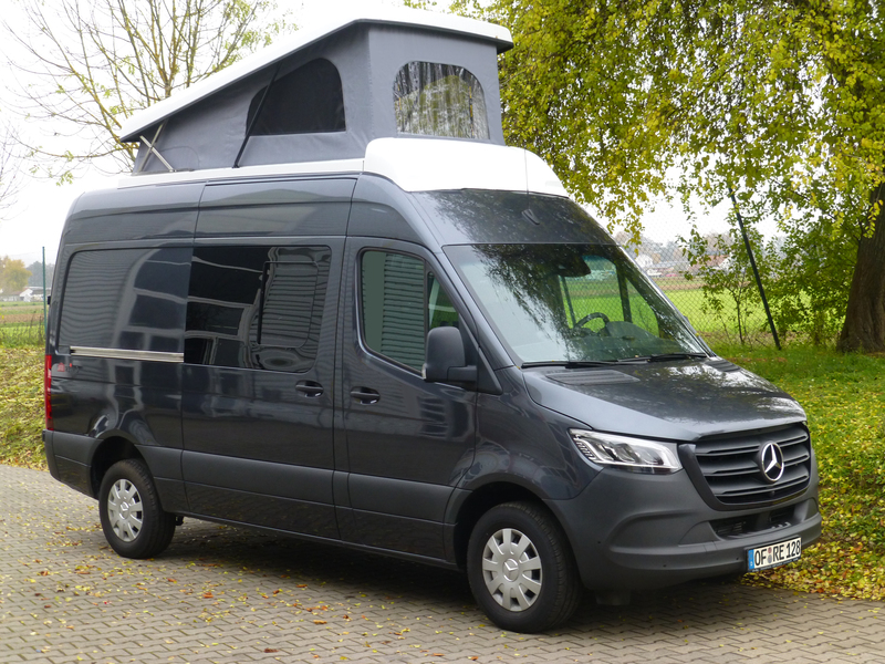 Strešná posteľ Mercedes Sprinter H2 od modelového roku 2006