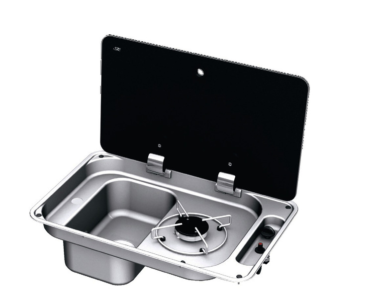 Sink and cooker combination, ideal for vans