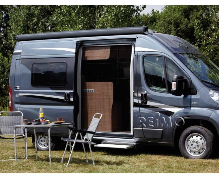 Posuvné dvere proti hmyzu FlyTec 200 pre Fiat H2 X250/X290 – s volantom na ľavej strane