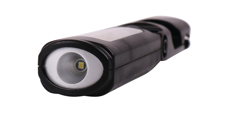 Pracovné svetlo COB Carbest s funkciou svorky</p>