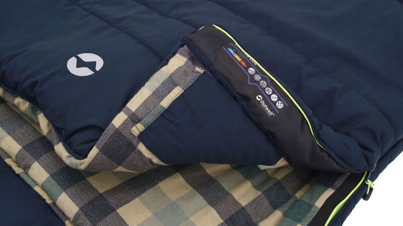 Spací vak Camper Lux - zips vpravo</p>