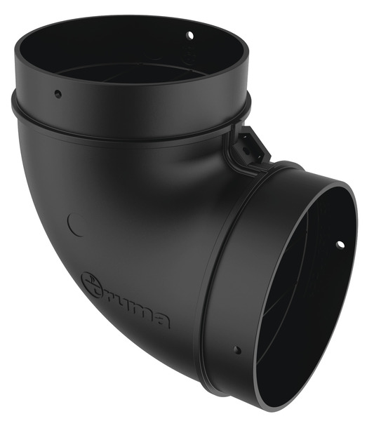 BG 80 bend - Ă 80 mm - čierna</p>