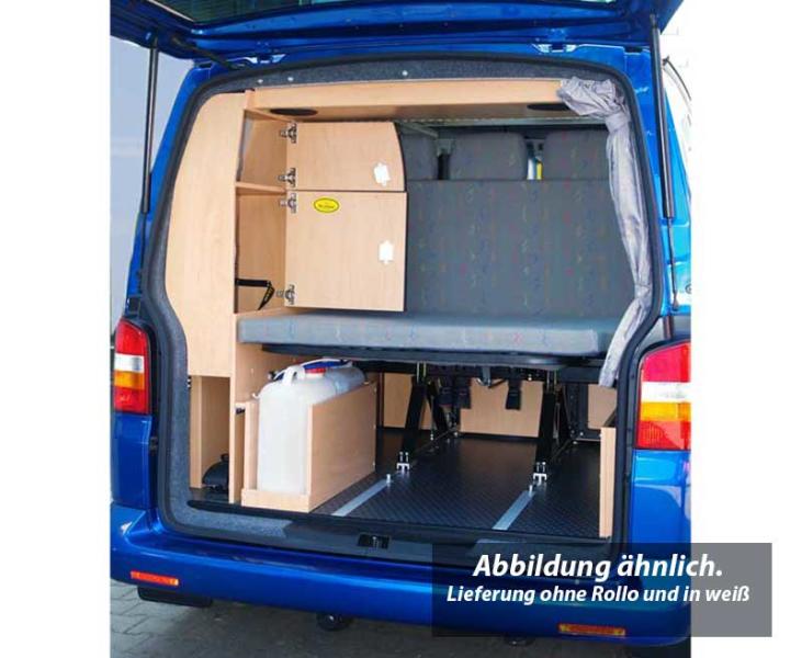 Séria nábytku TrioStyle, biela s vysokým leskom, pre VW T6/5 LR, stavebnicová sada