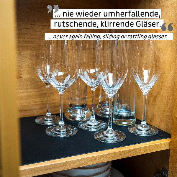 Kovová nano-gélová podložka - čierna</p>