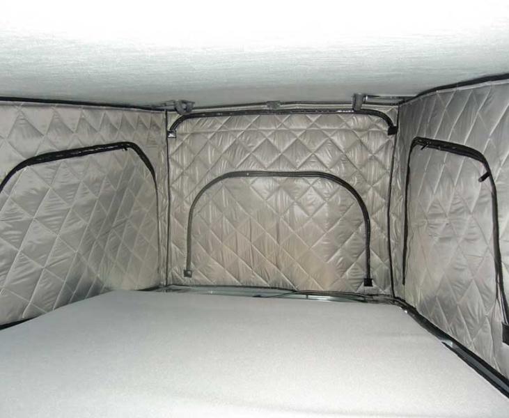 Tepelné rohože pre sklopnú strechu VW T5/6 s krátkym rázvorom