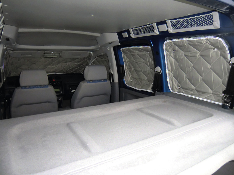 Tepelná podložka Isoflex do kabíny VW Caddy, 3-dielna, od modelu 2004