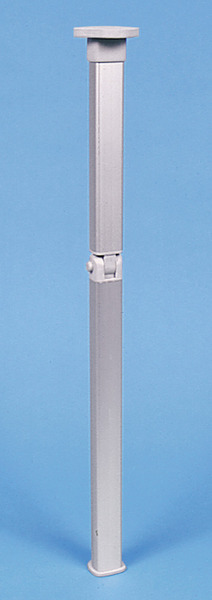 Podstavec skládacieho stola, strieborný – kĺb uprostred – výška 740 mm