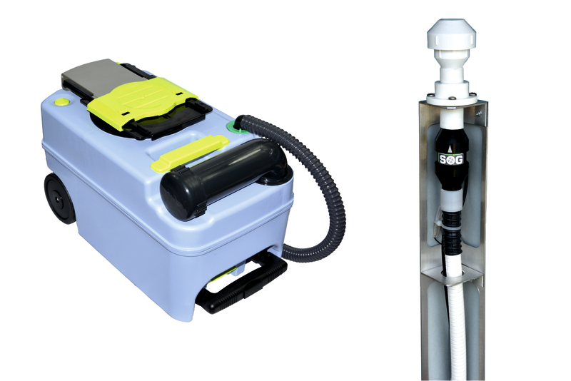 Ventilačná súprava SOG 3000A pre Dometic CT3000, so strešným potrubím, biela