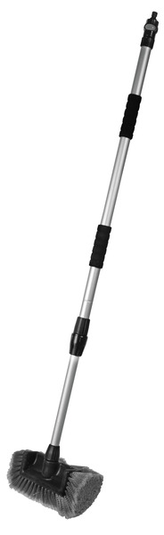 Kefa na umývanie auta s okrúhlou kefou a teleskopickou rukoväťou