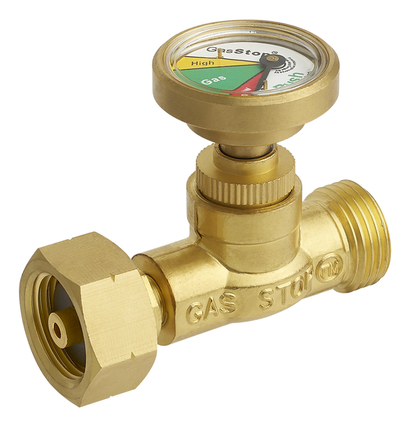 Núdzový uzatvárací ventil GasStop pre propánové fľaše</p>