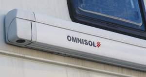 Markíza Omnistor 8000 s bielym motorom, 5 m látky Mystic Grey