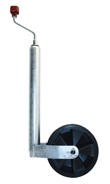 Podperné koleso prívesu - plastový ráfik - 215 x 65 mm</p>