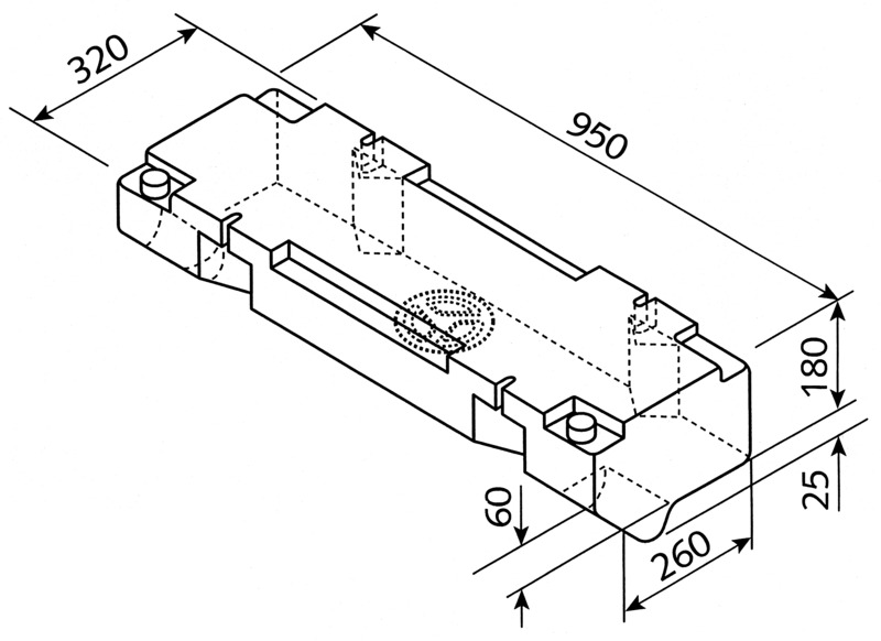 Nádrž na vodu VW T2 45 l