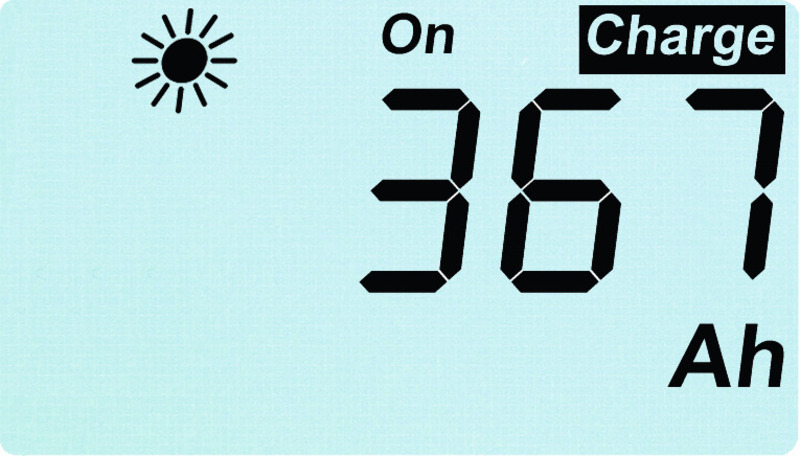LCD solárny počítač 12V