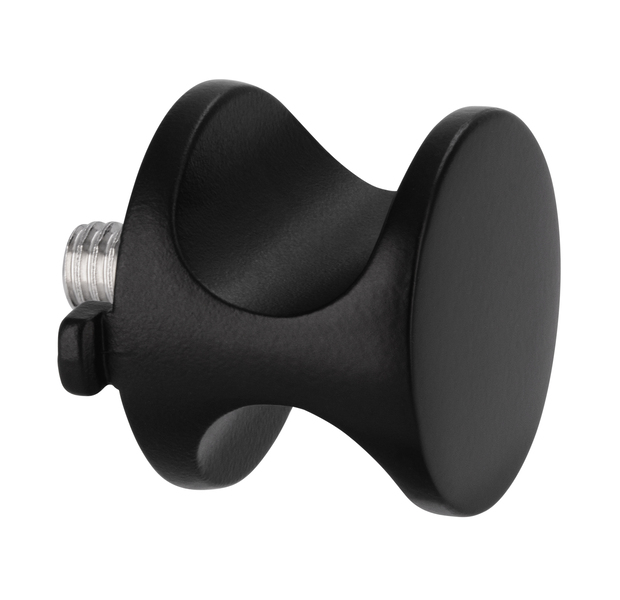 Súprava Push-Lock, okrúhla – matná čierna