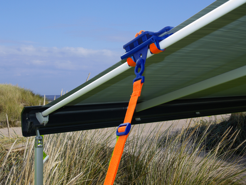 Peggy Peg Fix&amp;Go AntiFlap, svorka na markízu, znižuje hluk pri mávaní