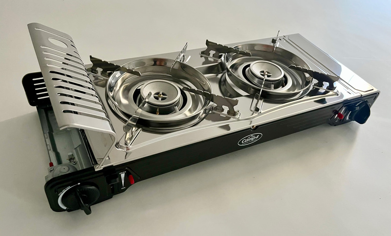 Dvojplatničkový plynový sporák Gourmet s koncovým bezpečnostným zariadením - 2-platničkový sporák</p>
