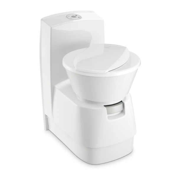 Toaleta CTS 4110 – 19 l nádrž na odpadovú vodu