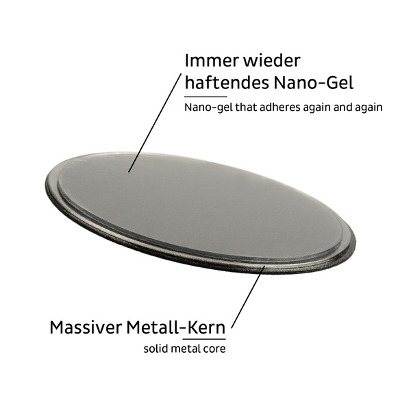 Silwy kovová podložka Superstrong čierna, 1ks</p>