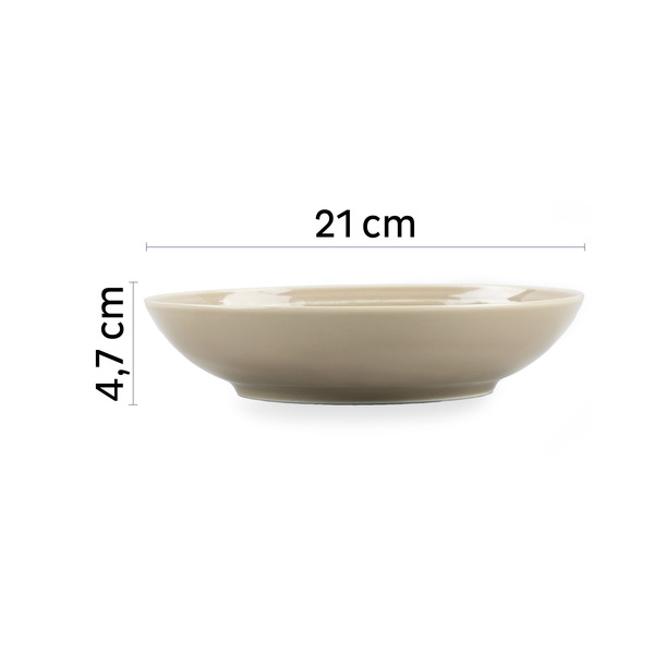Porcelánová magnetická miska na jedlo - slonová kosť</p>