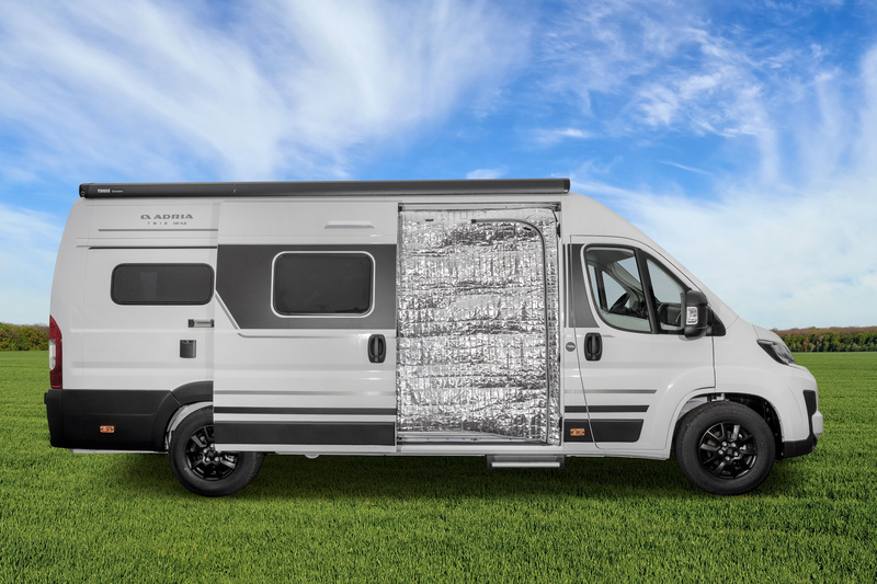 Tepelné clony – ochrana proti chladu / ochrana proti teplu pre Fiat Ducato H2 od roku 2007