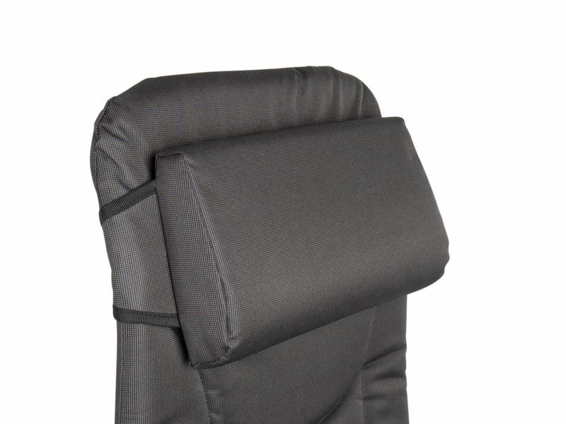 Stolička s vysokým operadlom Campinas - čierna</p>