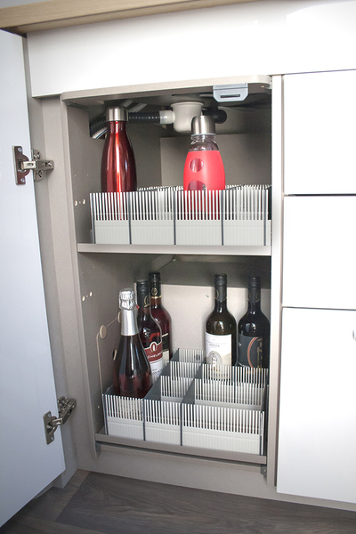 Purvario úložné lišty MAXXI 8-pack - svetlo šedá/antracitová</p><br></p>