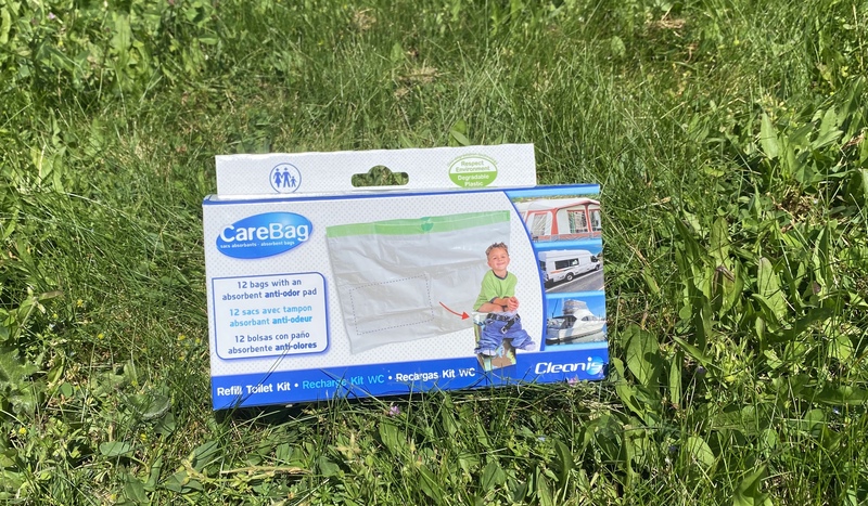 Náhradné vrecká Carebag pre skladacie WC Cleanis, 12 kusov s vložkou