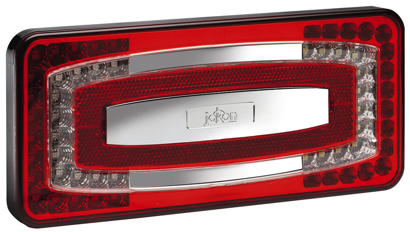 Multifunkčné LED svietidlo – 9–32 V – červené