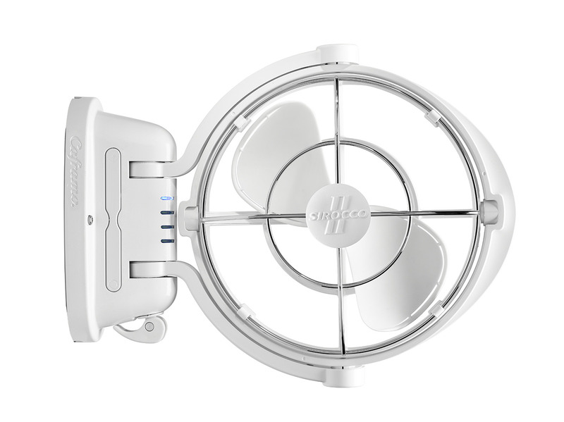 Ventilátor 12 / 24 V Sirocco II - biely</p>