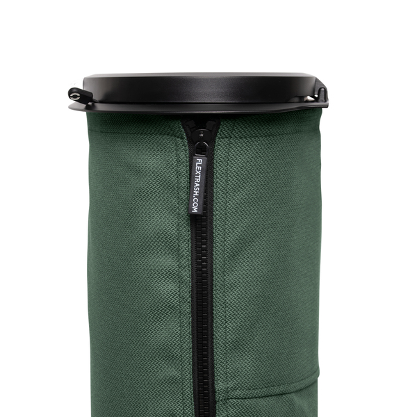 Odpadkový kôš Flextrash, 3 l, lesná zeleň