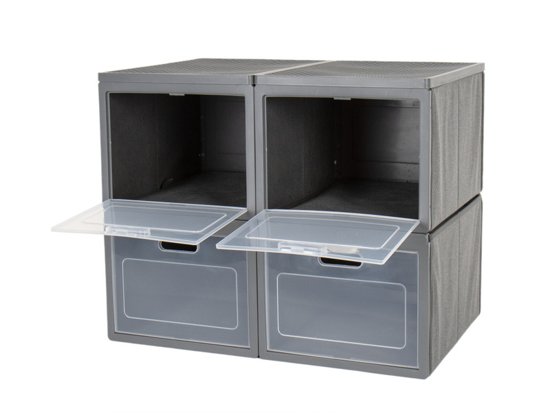 Skladacia skrinka Box 4 - Kempingová skrinka so 4 priehradkami</p>