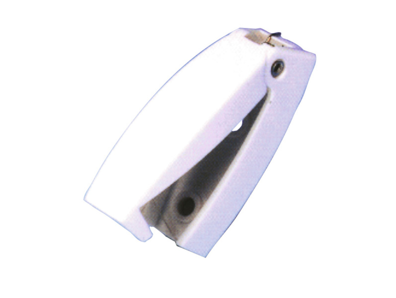 Door holder white plastic