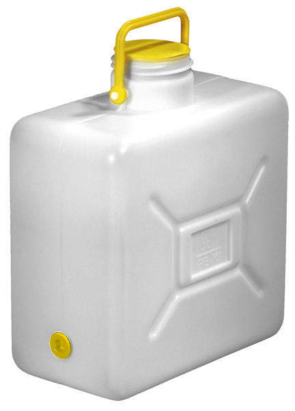 Wide neck canister with handle 10l