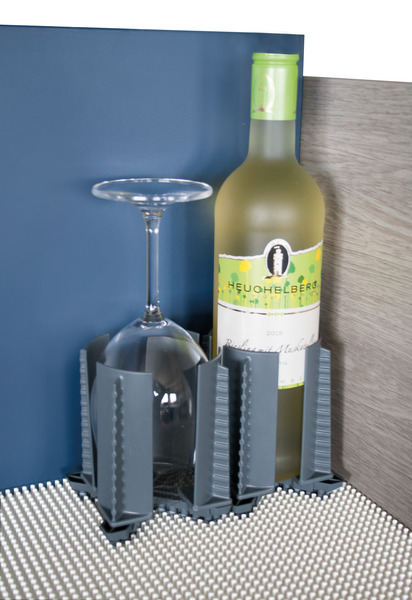 Purvario FLEXXI 100 držiak na fľaše a sklo - antracit</p>