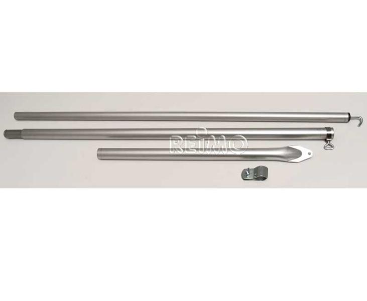 Strešný hák 165-250 cm, hliník, Ă32 mm