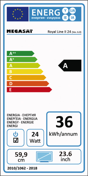 LED televízor Megasat Royal Line II 24"