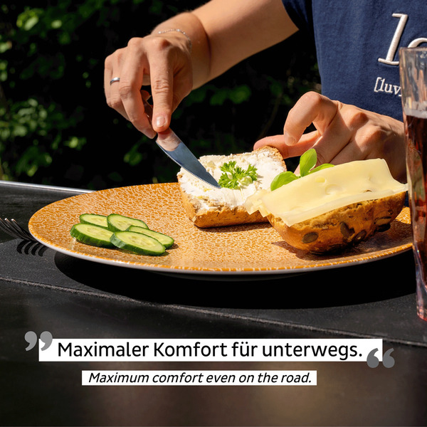 Porcelánový tanier - sada 2 ks - marhuľa</p>