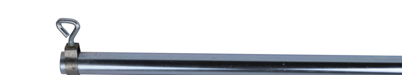 Podporný stĺp 165-250 cm 3-dielny so skrutkou