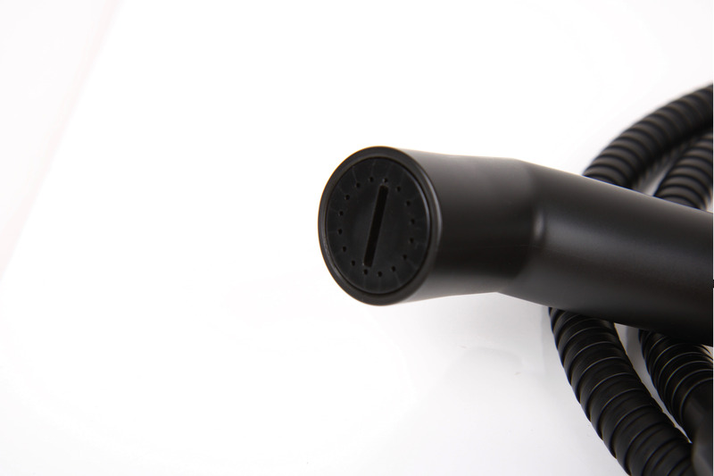 Sprchová súprava so šupátkom - čierna matná</p>