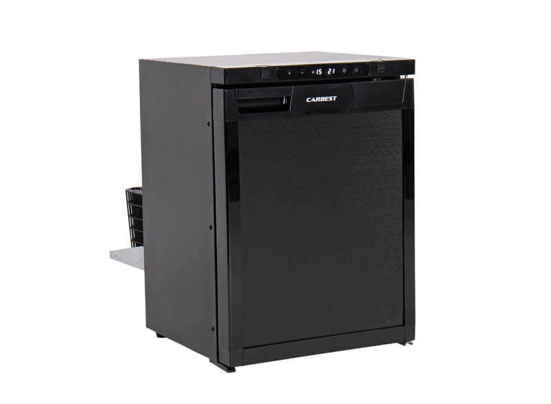 Vstavaná kompresorová chladnička LR40L s premiestniteľnou kompresorovou jednotkou - 35,8 litra</p>