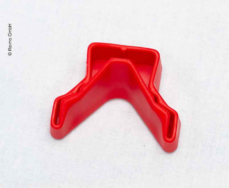 Koncový kryt koľajnice na bicykel