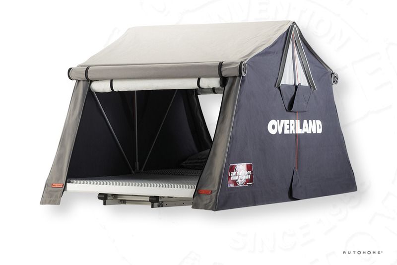 Strešný stan AUTOHOME OVERLAND SMALL, sivý