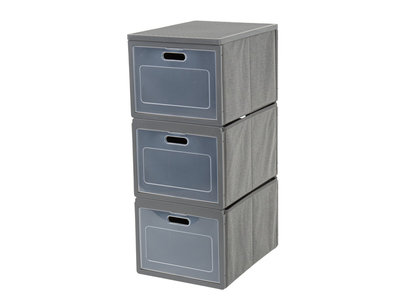 Skladacia skrinka Box 3 - kempingová skrinka s 3 priehradkami</p>